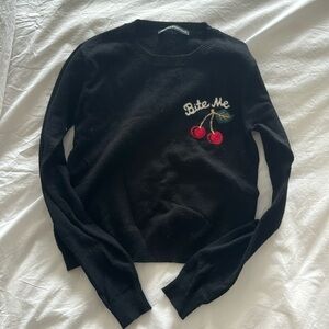 Brandy Melville Bite Me Sweater